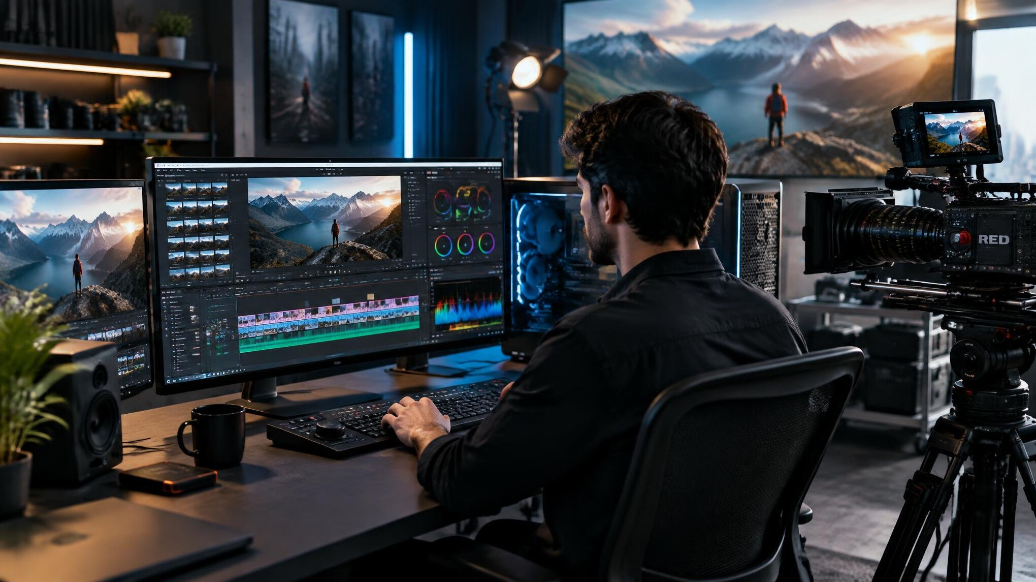 high resolution video editing