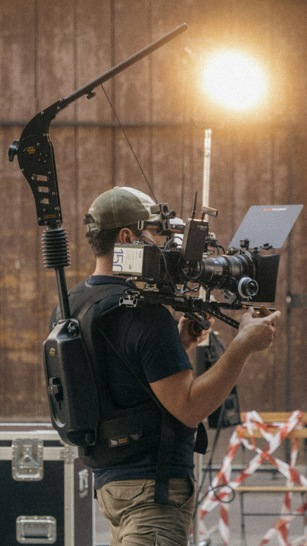 behind the scenes film set